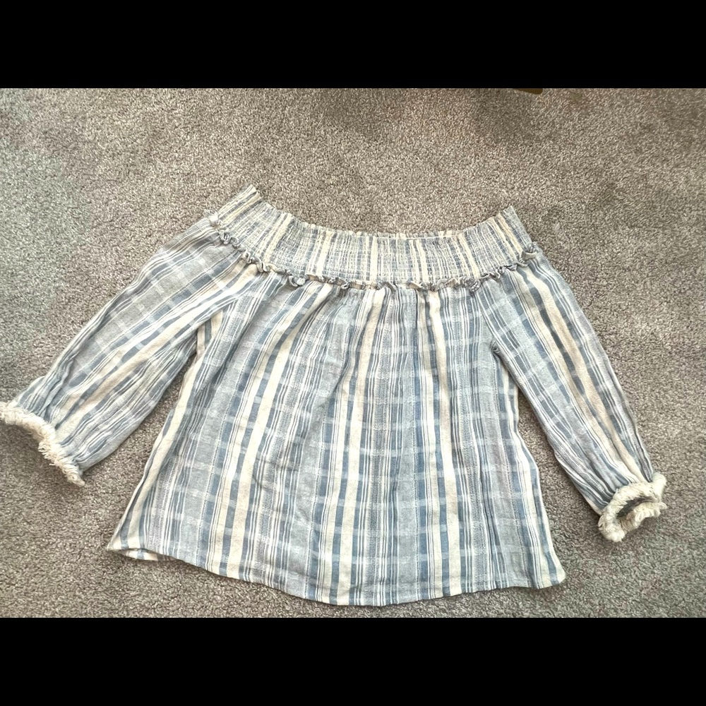 Lucky Brand off the shoulder top